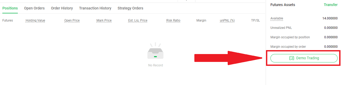How to Open a Demo Account on CoinTR